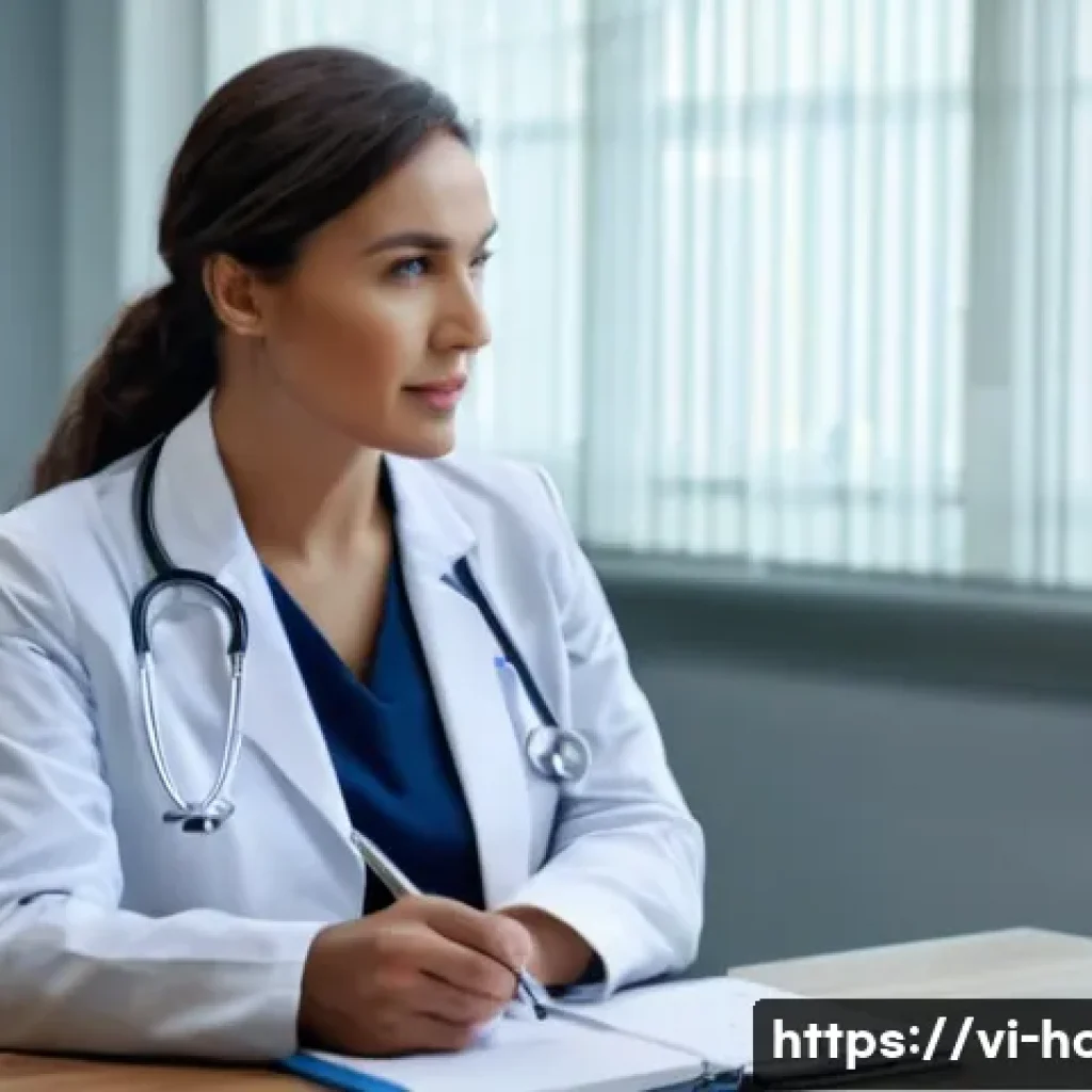 신경과와 신경외과 차이점 - **Prompt 1: Compassionate Neurologist Consultation**
    A warm, brightly lit medical consultation r...