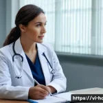 Home 17 신경과와 신경외과 차이점 - **Prompt 1: Compassionate Neurologist Consultation**
A warm, brightly lit medical consultation r...